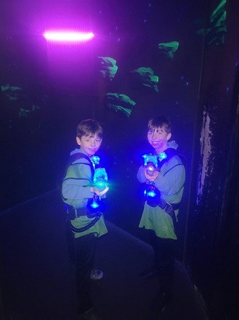 HOLIDAY CLUB WITH LASER COMBAT (7 YRS +)