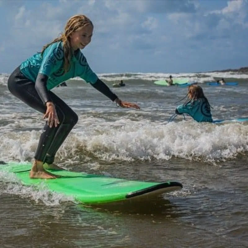 SURFING and beach games at SAUNTON SANDS (10 YEARS +)
